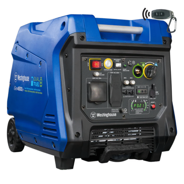 Westinghouse iGen4500DF 3700W Dual Fuel Portable Inverter Generator