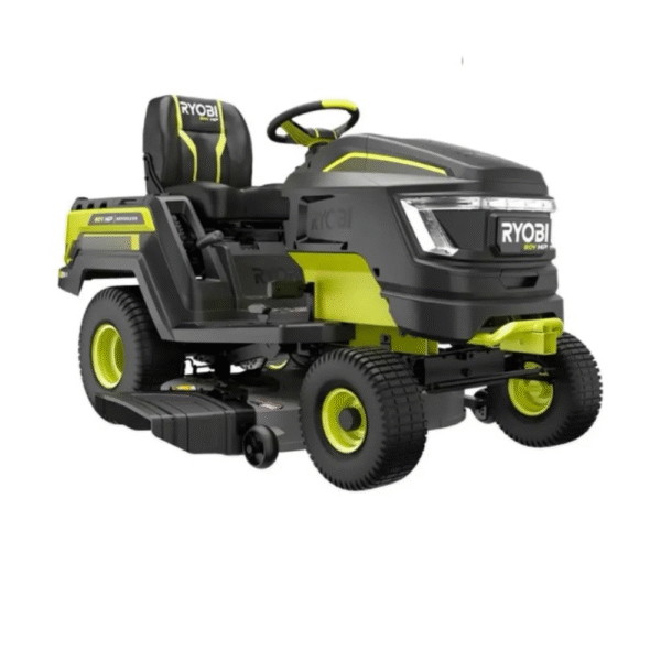 Ryobi 80V HP Brushless 42 in. Battery Electric Cordless Riding Lawn Tractor with 80V 10Ah Batteries and Charger