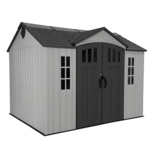 Lifetime 10 Ft. X 8 Ft. Side Entry Outdoor Storage Shed - 60466