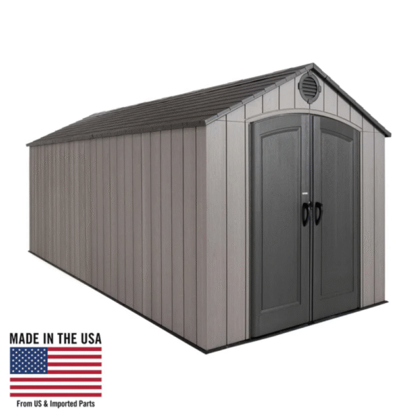 Lifetime 8 x 17.5 ft Outdoor Storage Shed - 60352