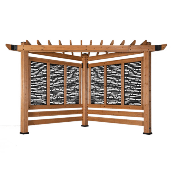 Backyard Discovery Verona Cedar Cabana Pergola